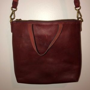 Madewell Zip Top Transport Tote